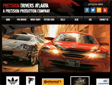 Tablet Screenshot of precisiondriversatlanta.com